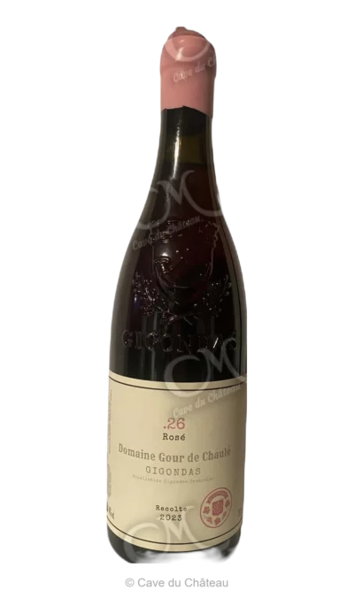 Gigondas rosé .26 Domaine Gour de Chaulé